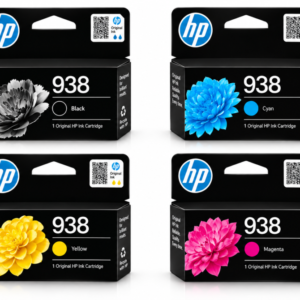 HP 938 Genuine Ink Cartridge (Black, Cyan, Magenta, Yellow)